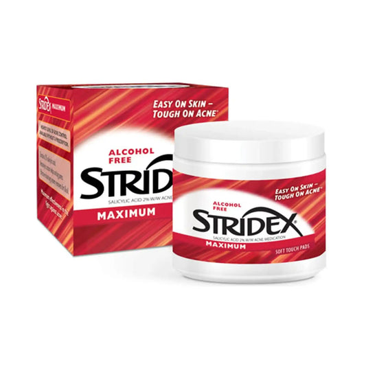 Buy STRIDEX, Maximum Acne Pads - 2% Salicylic Acid Online in Qatar