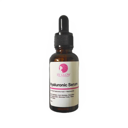 Buy SY Glow, Hyaluronic Serum 2% Pure Hyaluronic Acid + Niacinamide 30ml Online in Qatar