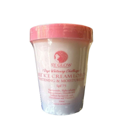 Buy SY Glow, 10x Ice Cream Lotion SPF75 250ml Online in Qatar