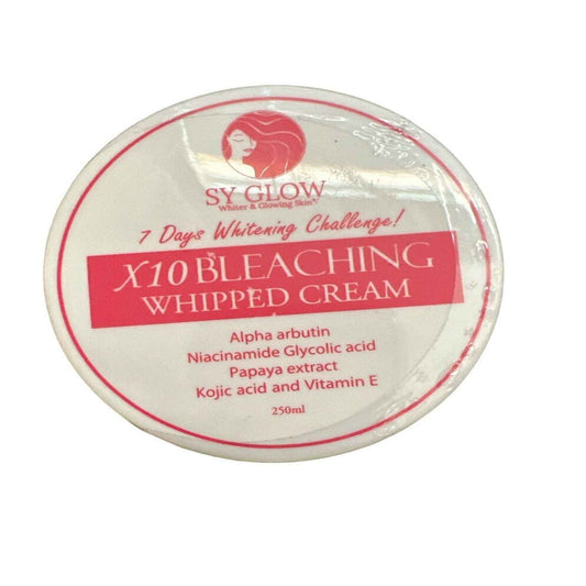 Buy SY Glow, x10 Bleaching Whipped Cream 250ml Online in Qatar