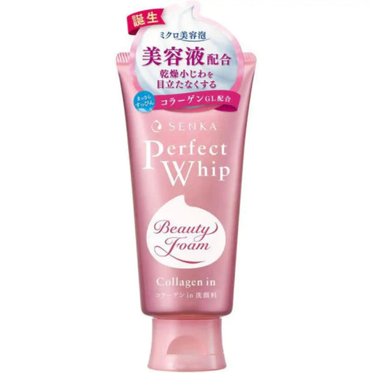Buy Shiseido, Senka Perfect Whip Collagen In Cleanser 120g Online in Qatar