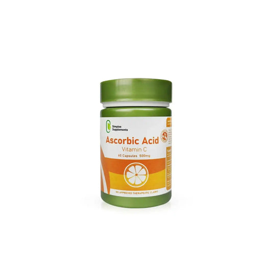 Buy Simplee Supplements, Ascorbic Acid Vitamin C 500mg Online in Qatar