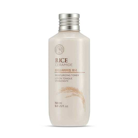 Buy The Face Shop, Rice Ceramide Moisturizing Toner Lotion 150ml Online in Qatar