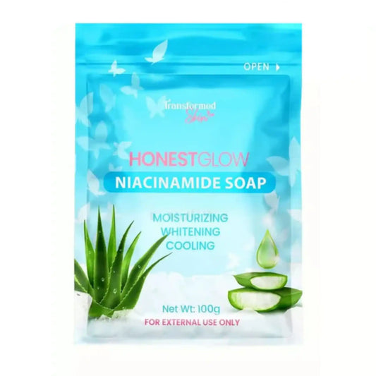 Transformed Skin, Honest Glow Niacinamide Soap by Transformed Skin 100g