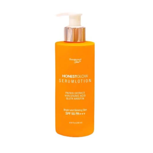 Buy Transformed Skin, Honest Glow Serum Lotion SPA50PA+++ 250ml Online in Qatar