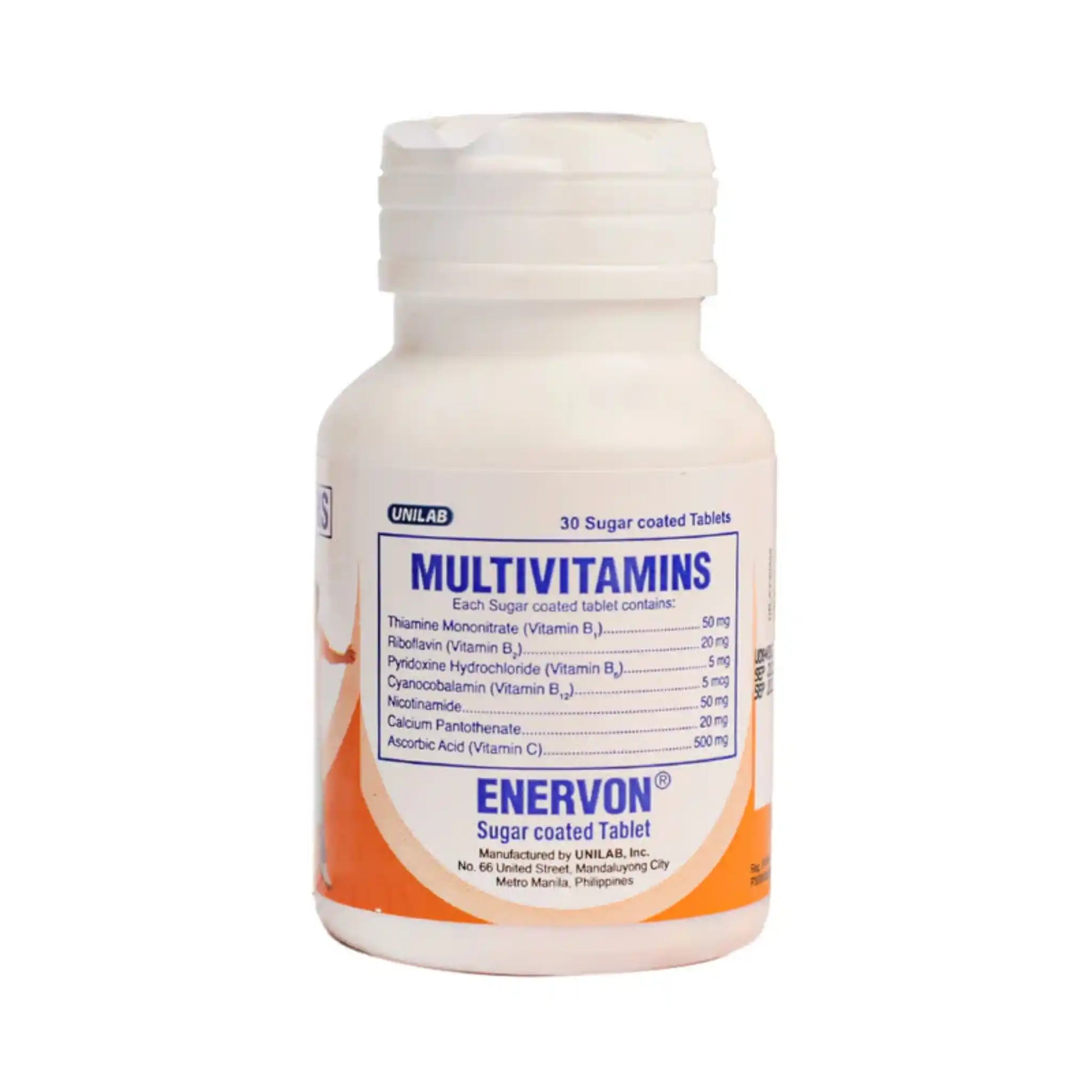 Buy UNILAB, Enervon 30 Tablets Online in Qatar