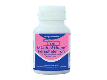 Unilab, United Home Fersulfate Iron 65mg 100tablets, all about skin doha, skincare, qatar, beauty, cosmetics, trending, tiktok, snapchat, facebook, instagram, Perfume, reels, hightlights, followers, fyp