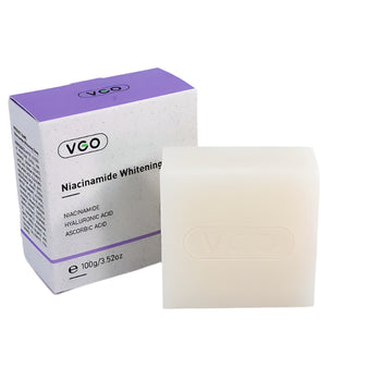 VGO, Niacinamide Whitening Soap Skin 100g all about skin doha, skincare, qatar, beauty, cosmetics, trending, tiktok, snapchat, facebook, instagram, Perfume, reels, hightlights, followers, fyp