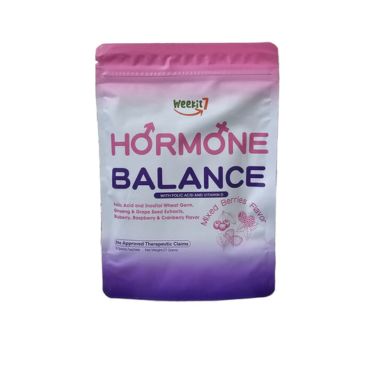 Weekit7, Hormone Balance with Folic Acid and Vitamind D 3gx7Sachets, all about skin doha, skincare, qatar, beauty, cosmetics, trending, tiktok, snapchat, facebook, instagram, Perfume, reels, hightlights, followers, fyp