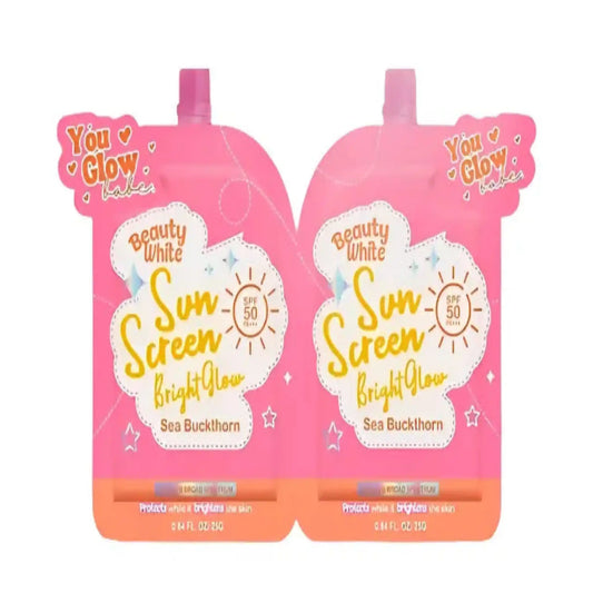 Buy You Glow Babe, Sun Screen Bright Glow 25g x 2 online at the best price in Qatar