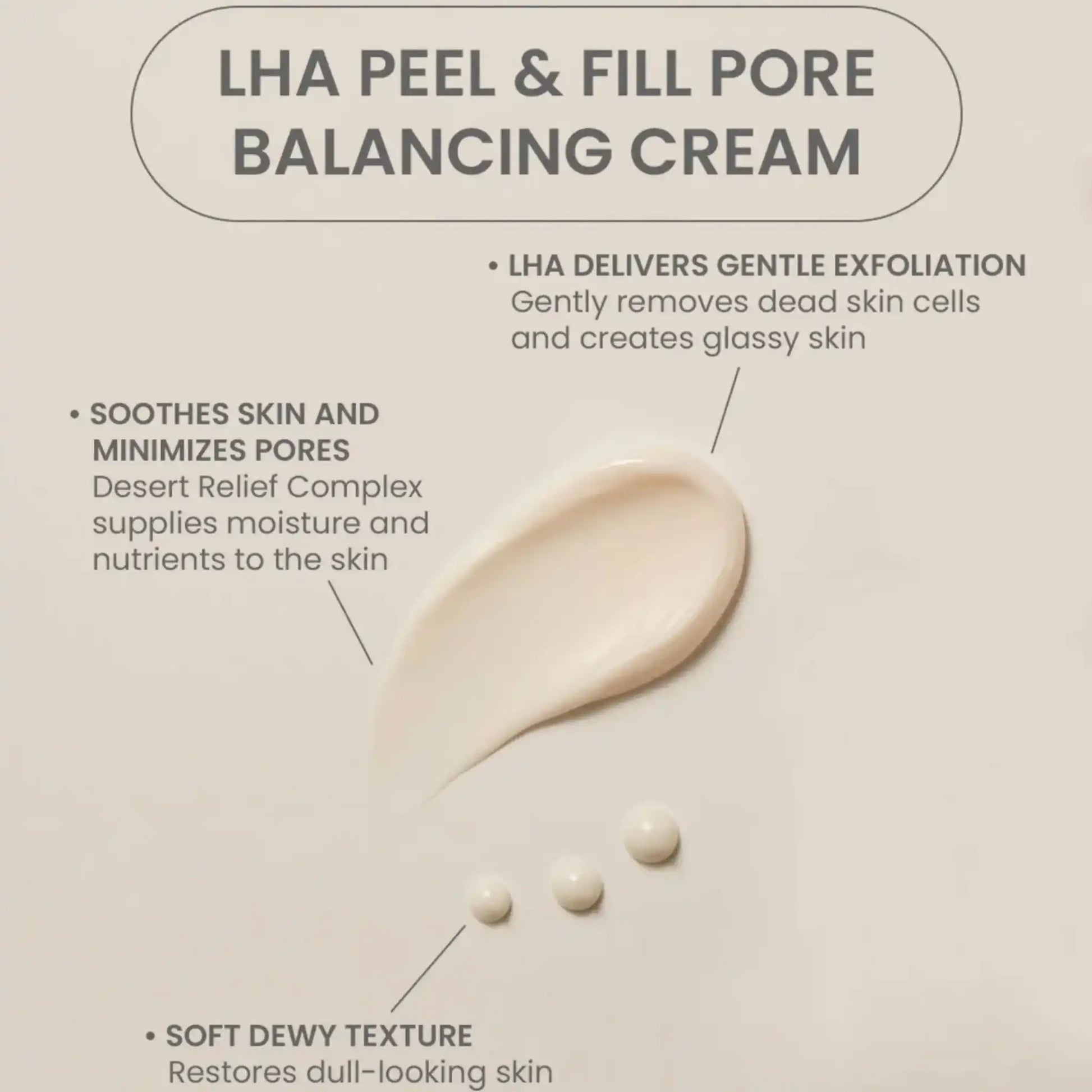 AXIS-Y, LHA Peel Face& Fill Pore Balancing Cream 50ml price in Qatar