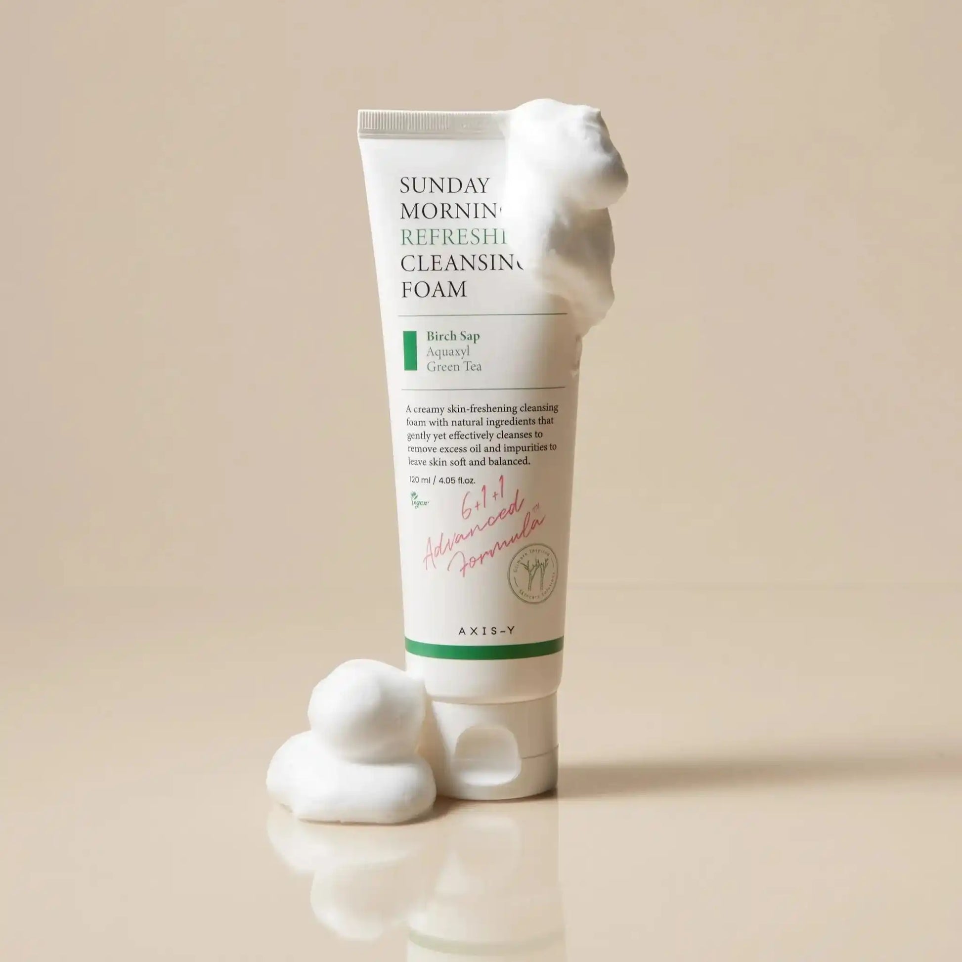 Shop AXIS-Y, Sunday Morning Refreshing Cleansing Foam 120ml online in Qatar