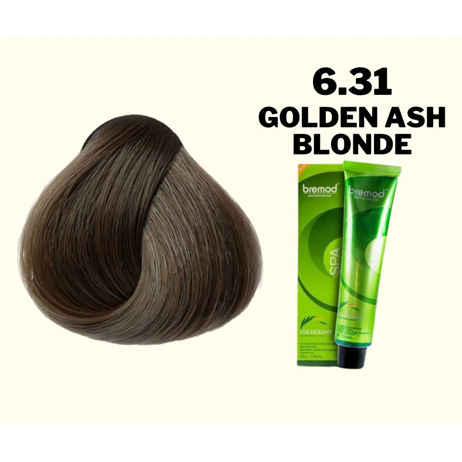 Bremod, SPA Hair Color Golden Ash Blonde 6.31, all about skin doha, skincare, qatar, beauty, cosmetics, trending, tiktok, snapchat, facebook, instagram, Perfume, reels, hightlights, followers