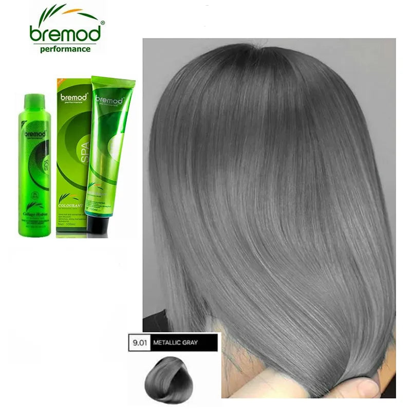 Bremod, SPA Hair Color - 9.01 Metalic Gray
