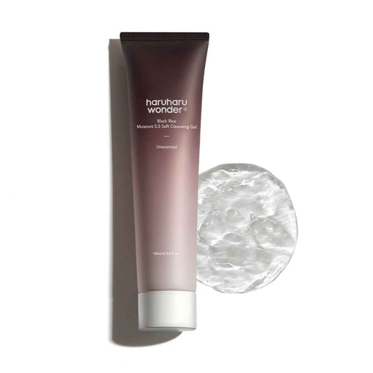 Buy Haruharu Wonder, Black Rice Moisture 5.5 Soft Cleansing Gel 100ml Online in Qatar