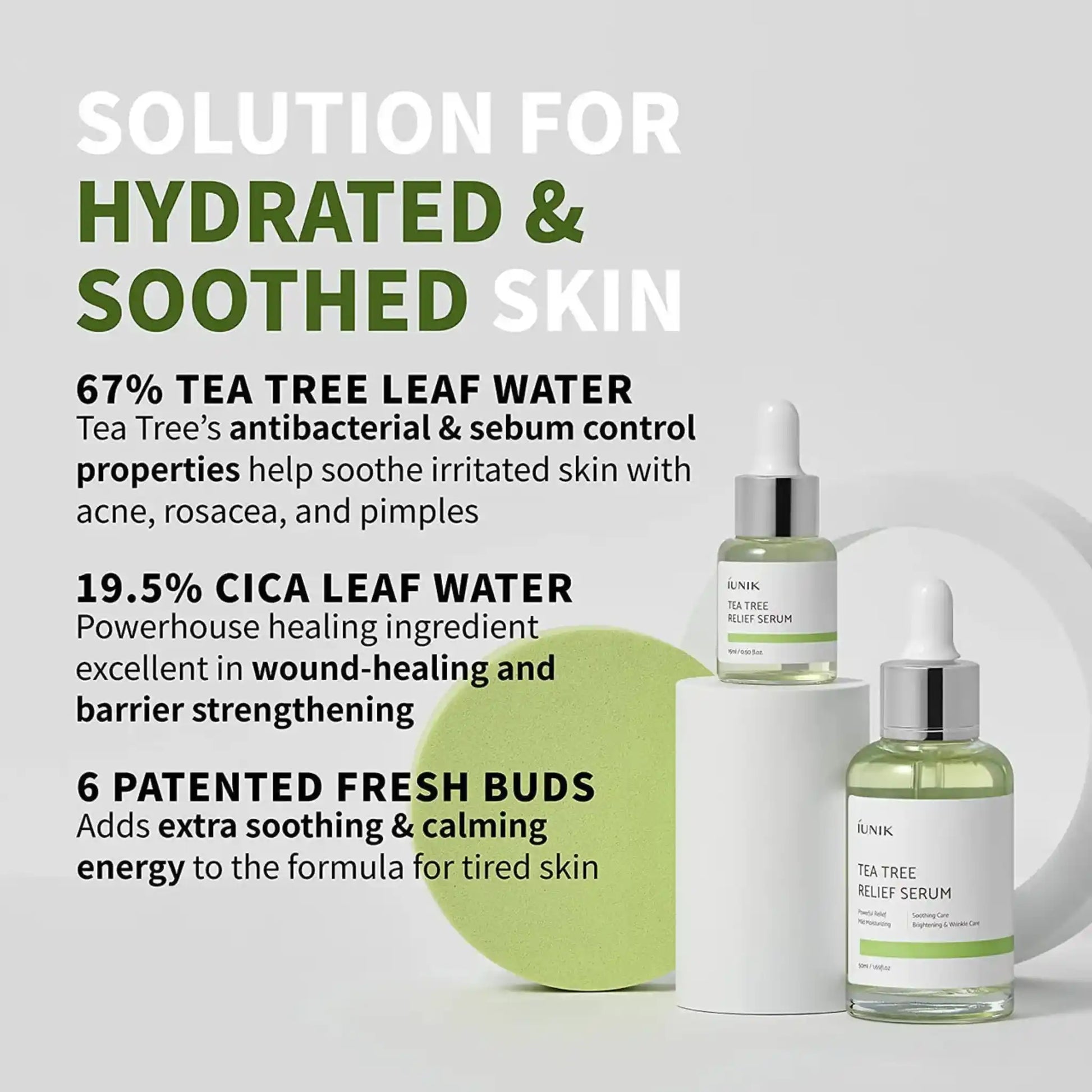 iUNIK Tea Tree Relief Serum 50ml price in Qatar