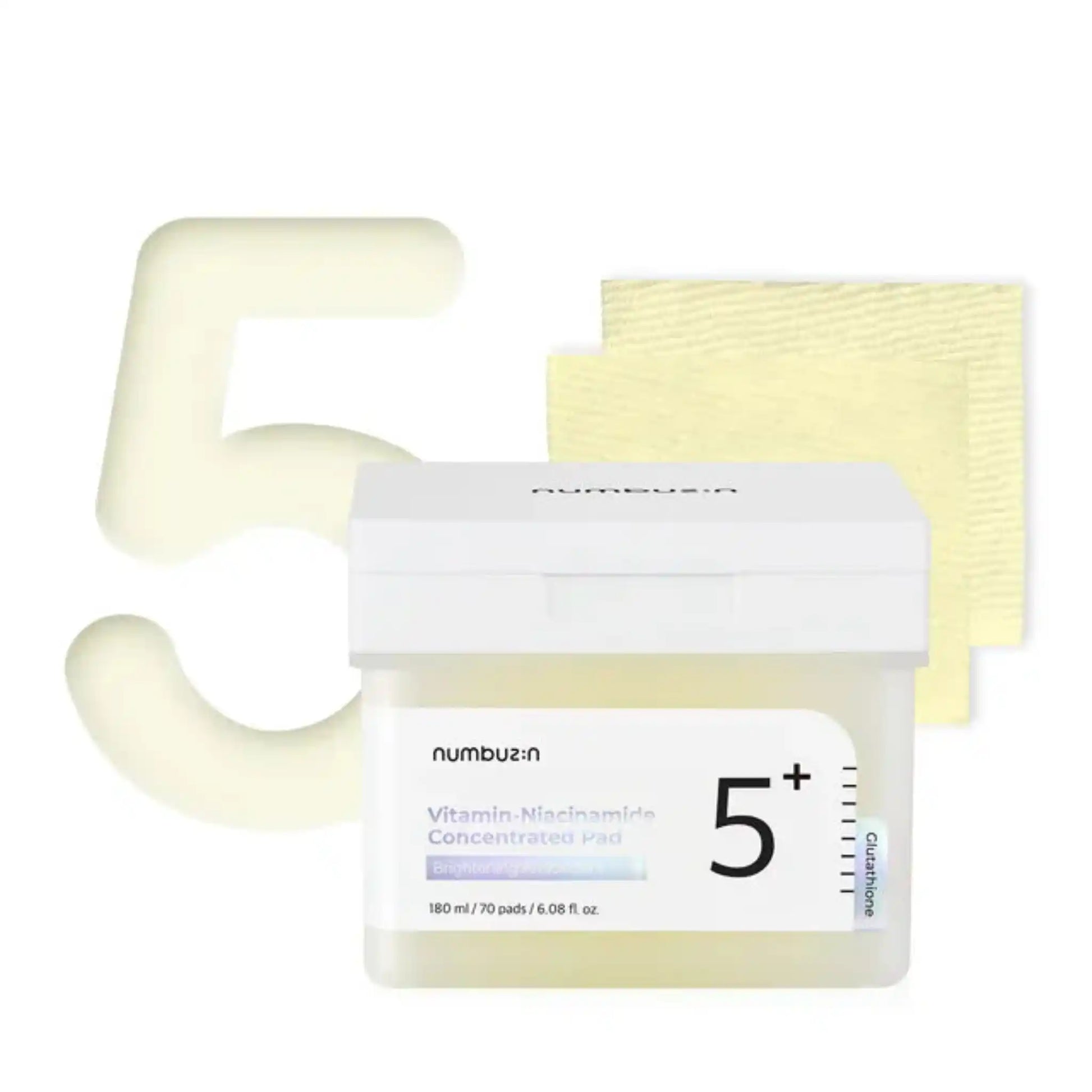 Buy numbuzin, Vitamin-Niacinamide Concentrated Pad 180ml Online in Qatar