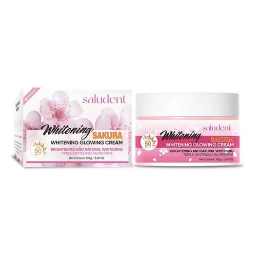 Buy Saludent, Whitening Sakura Whitening Glow Cream 100g Online in Qatar