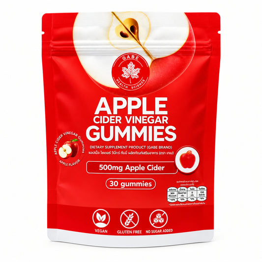 Gabe, Apple Cider Vinegar Gummies 500mg 30 Gummies