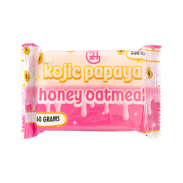 21, Kojic Papaya Honey Oatmeal Duo Face and Body Soap