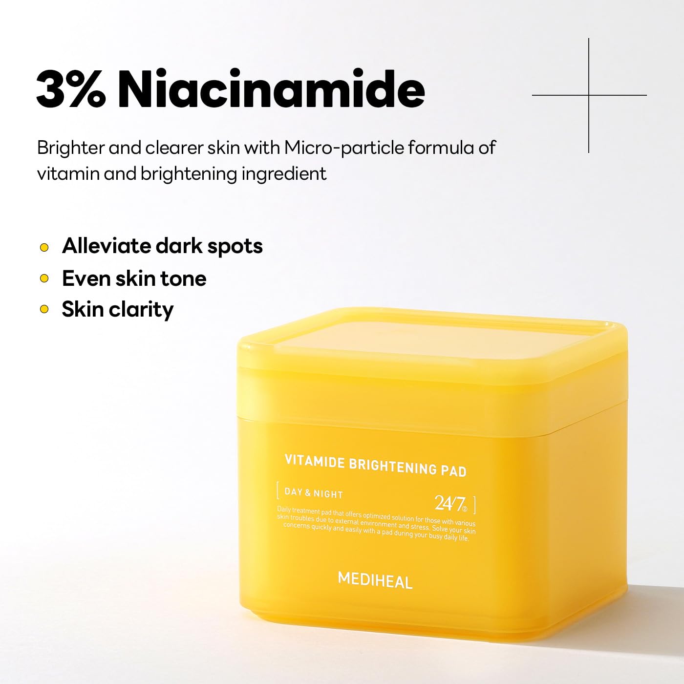 MEDIHEAL, Vitamide Brightening Pad 100padsallaboutskindoha
