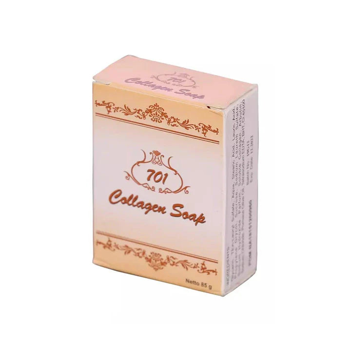 Buy 701, Collagen Plus Brightening Soap Vitamin C & E 85g Online in Qatar