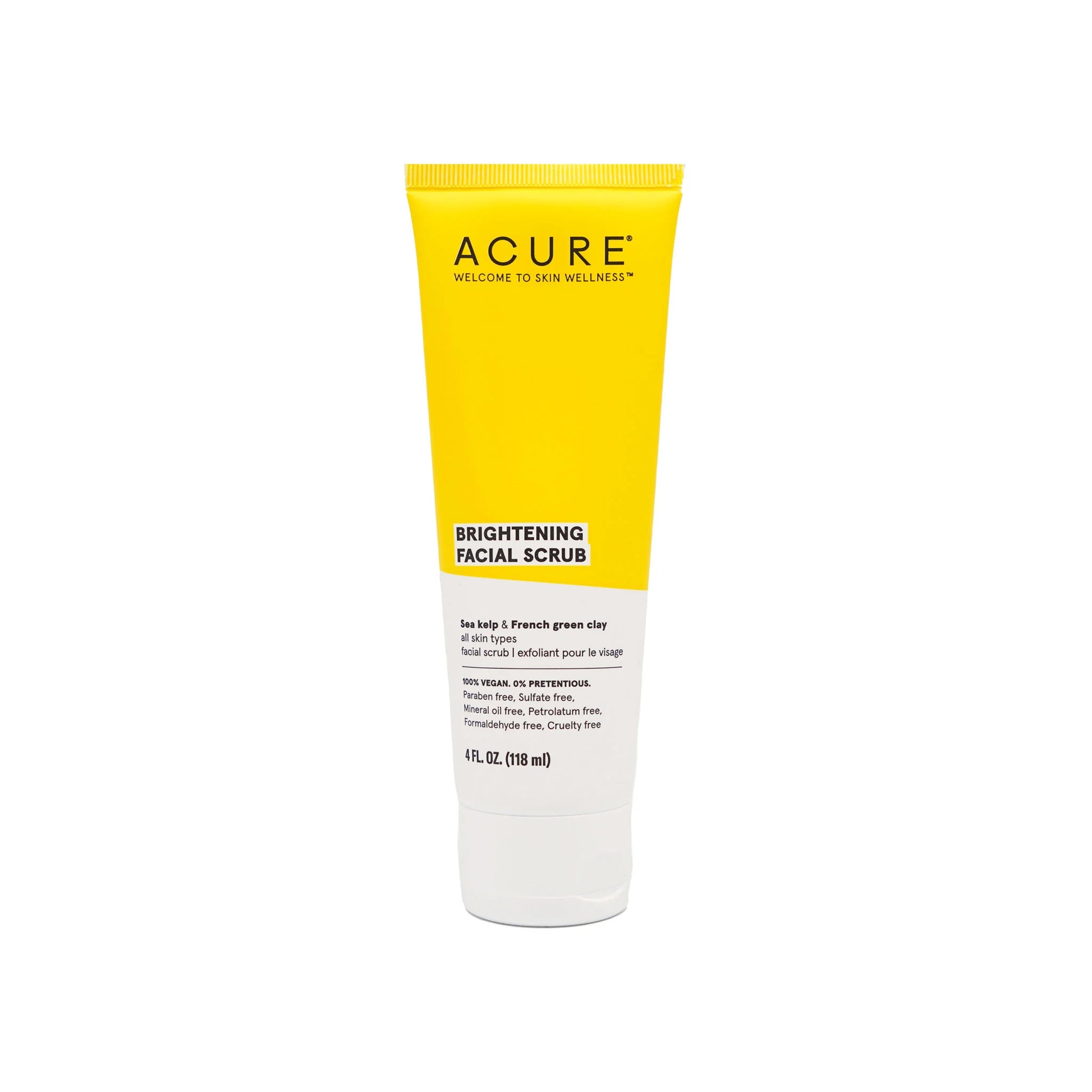 Buy ACURE, Brightening Facial Scrub 118ml Online in Qatar