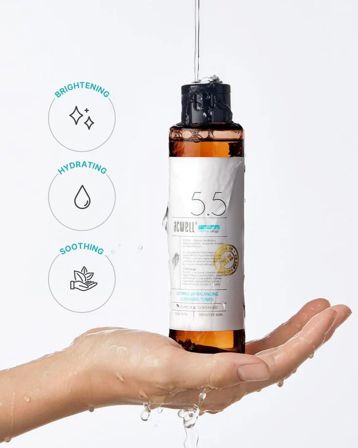 ACWELL, Licorice pH Balancing Cleansing Toner Price in Qatar at All About Skin Doha