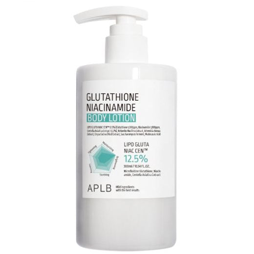 APLB, Glutathione Niacinamide Body Lotion 300ml, all about skin doha, skincare, qatar, beauty, cosmetics, trending, tiktok, snapchat, facebook, instagram, Perfume, reels, hightlights, followers, fyp