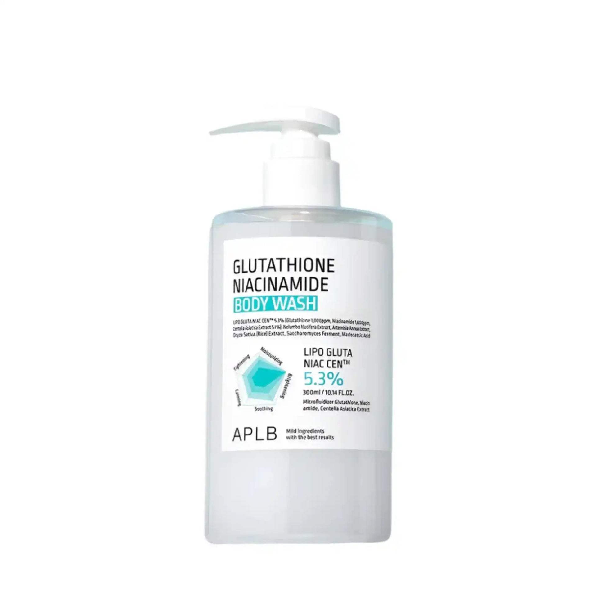 Buy APLB Glutathione Niacinamide Body Wash 300ml in Qatar Buy APLB Glutathione Niacinamide Body Wash 300ml in Qatar