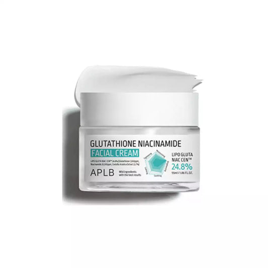 APLB, Glutathione Niacinamide Facial Cream 55ml All About Skin Doha Skincare Qatar Beauty Cosmetics Available in Qatar Available in Qatar Store