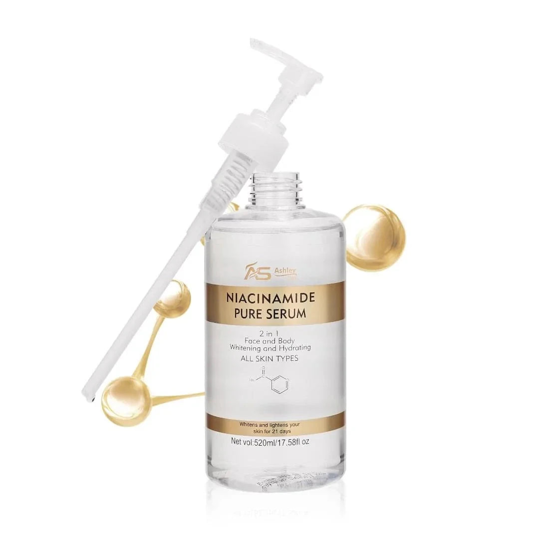 Buy AS Ashley Shine, Niacinamide Pure Serum 520ml Online at Best Price in Qatar