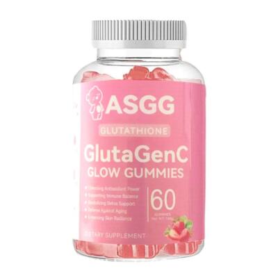 ASGG, Glutathione GlutaGenC Glow 60Gummies all about skin doha, skincare, qatar, beauty, cosmetics, trending, tiktok, snapchat, facebook, instagram, Perfume, reels, hightlights, followers, fyp