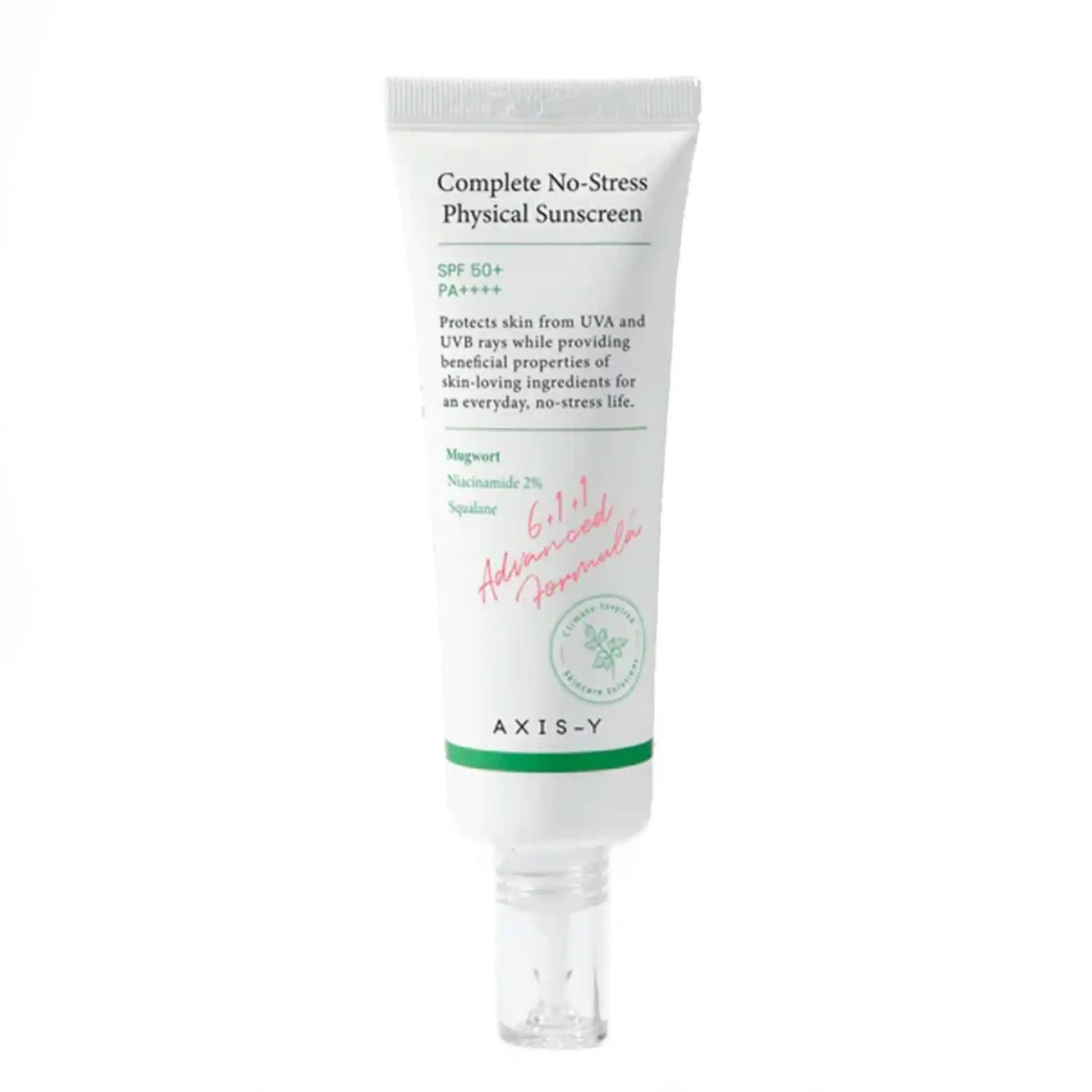Buy AXIS-Y, Complete No-Stress Physical Sunscreen 50ml online in Qatar