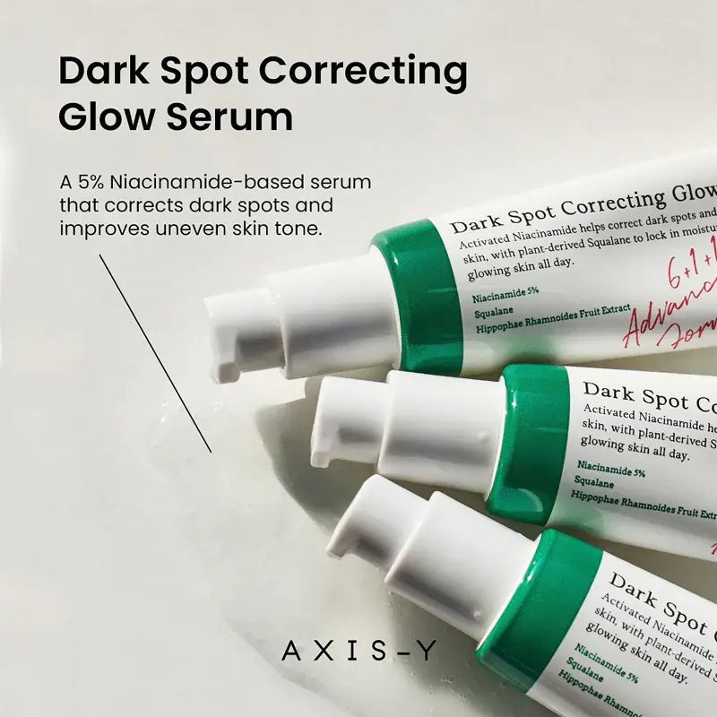 image of AXIS-Y, Dark Spot Correcting Glow Serum 50ml All About Skin Doha Skincare Qatar Beauty Cosmetics Available in Qatar Available in Qatar Store