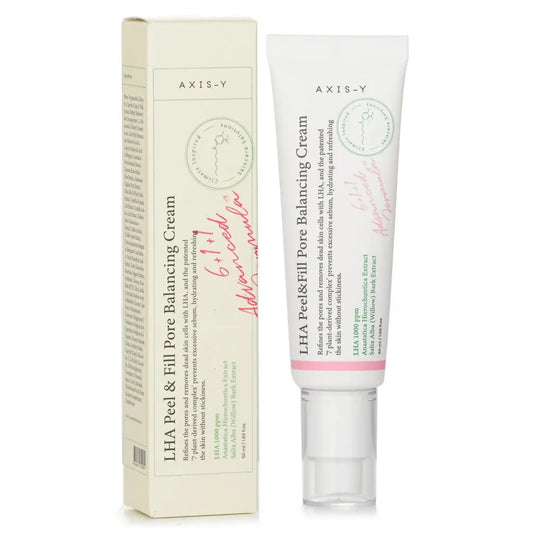 Buy AXIS-Y, LHA Peel Face& Fill Pore Balancing Cream 50ml online in Qatar
