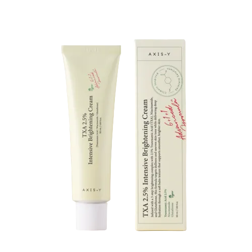 AXIS-Y, TXA 2.5% Intensive Brightening Cream 50ml, all about skin doha, skincare, qatar, beauty, cosmetics, trending, tiktok, snapchat, facebook, instagram, Perfume, reels, hightlights, followers, fyp