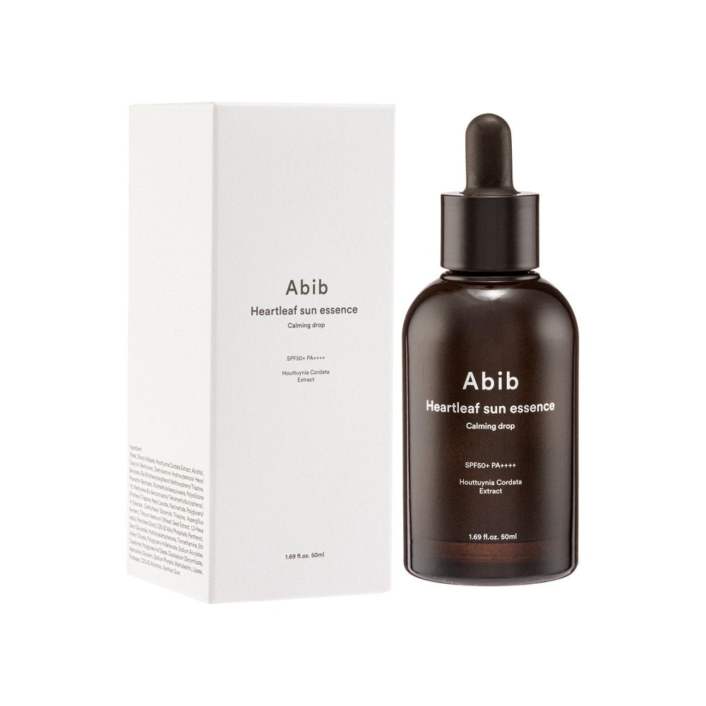 Abib, Heartleaf Sun Essence Calming Drop 50ml at All About Skin Doha in Qatar