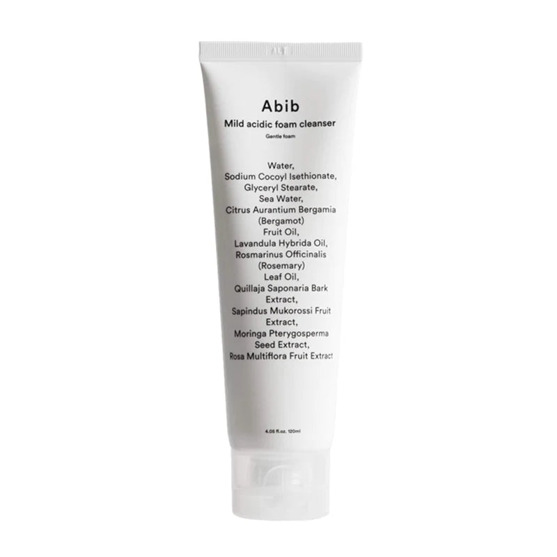 Abib, Mild Acidic Foam Cleanser Gentle Foam 120ml at All About Skin Doha in Qatar