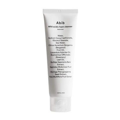 Abib, Mild Acidic Foam Cleanser Gentle Foam 120ml All About Skin Doha Skincare Qatar Beauty Cosmetics Available in Qatar Available in Qatar Store