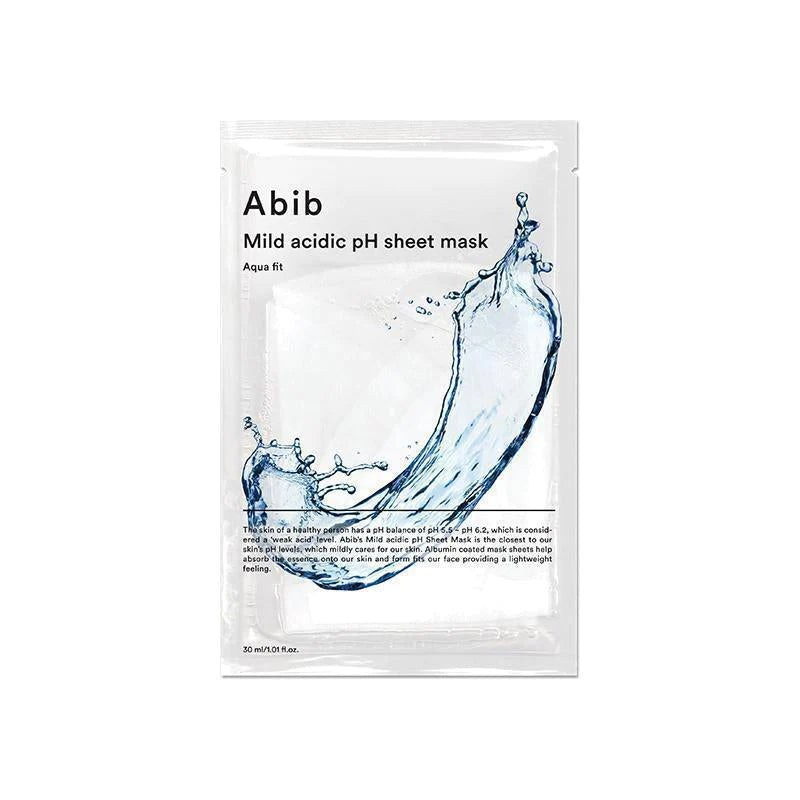 Buy Abib, Mild Acidic pH Sheet Mask Aqua Fit Online at best price in Qatar at All About Skin Doha