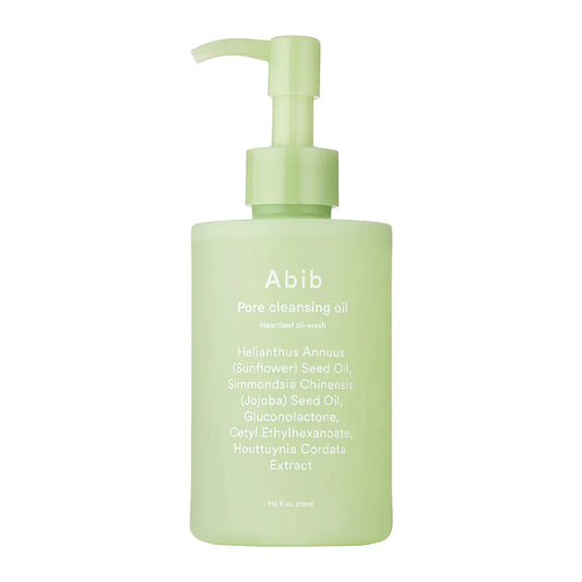 Abib, Pore Cleansing Oil Heartleaf Oil-Wash 200ml  All About Skin Doha Skincare Qatar Beauty Cosmetics Available in Qatar Available in Qatar Store