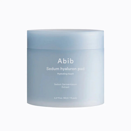 Abib, Sedum Hyaluron Pad Hydrating Touch 165mL / 75pads All About Skin Doha Skincare Qatar Beauty Cosmetics Available in Qatar Available in Qatar Store