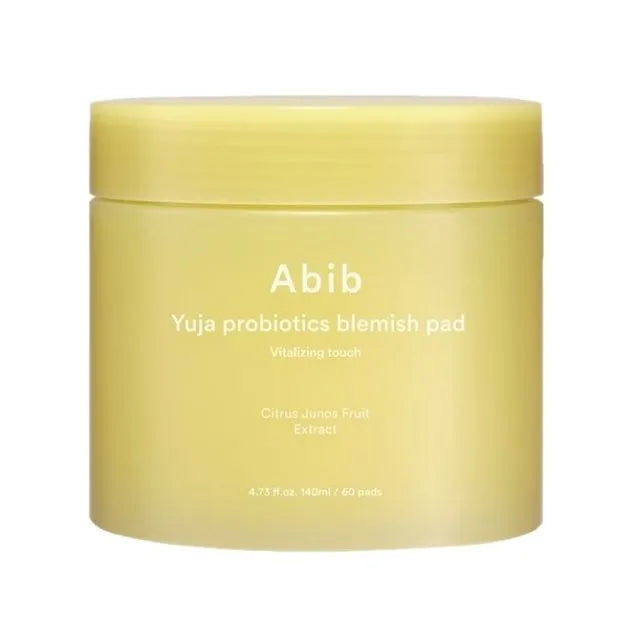 Abib, Yuja Probiotics Blemish Pad Vitalizing Touch (140ml/60pcs) Online in Qatar at All About Skin Doha