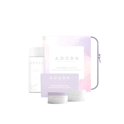 Buy Adorn By CalmSkin Radiance Potion Intense Exfoliating Set Online in Qatar