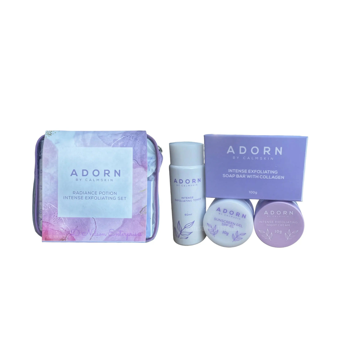 Buy Adorn By CalmSkin Radiance Potion Intense Exfoliating Set Online in Qatar
