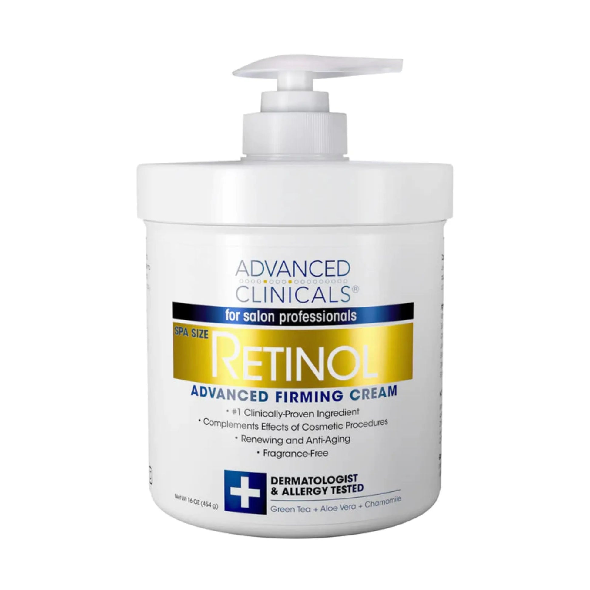 Buy Advanced Clinicals, Retinol Advanced Firming Cream 454g Online at Best Price in Qatar at All About Skin Doha