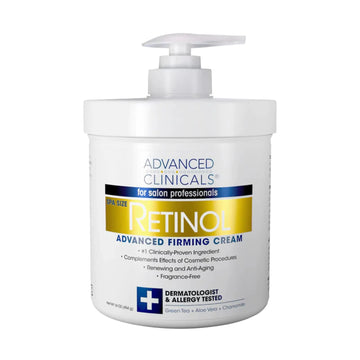 Buy Advanced Clinicals, Retinol Advanced Firming Cream 454g Online at Best Price in Qatar at All About Skin Doha