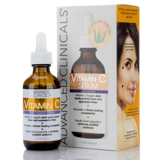 Buy Advanced Clinicals, Vitamin C Anti Aging Serum 52ml Online in Qatar