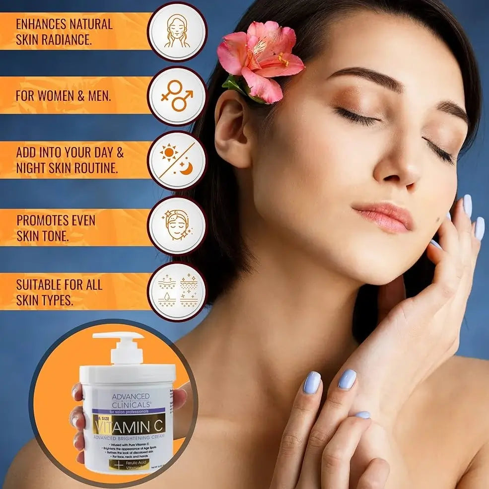 Advanced Clinicals, Vitamin C Advanced Brightening Cream Price in Qatar